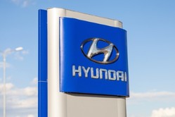 Hyundai sign