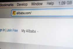 Alibaba screen shot