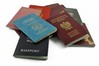 Selection of passports