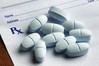 Tablets on prescription pad