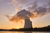 Nuclear plant cooling towers 