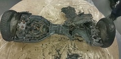 Burnt out hoverboard