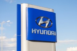 Hyundai sign Hyundai sign