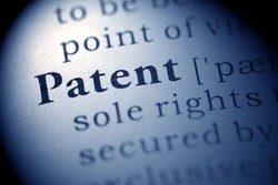 Patent in book