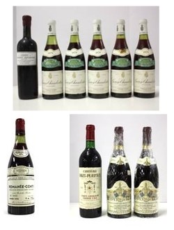 Wines for auction
