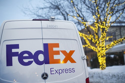 FedEx van