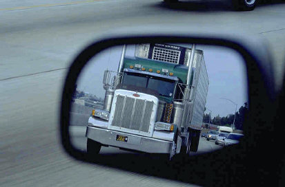 rear view truck rear view truck