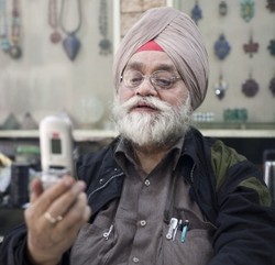 Indian man with cellphone