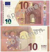 new €10 note